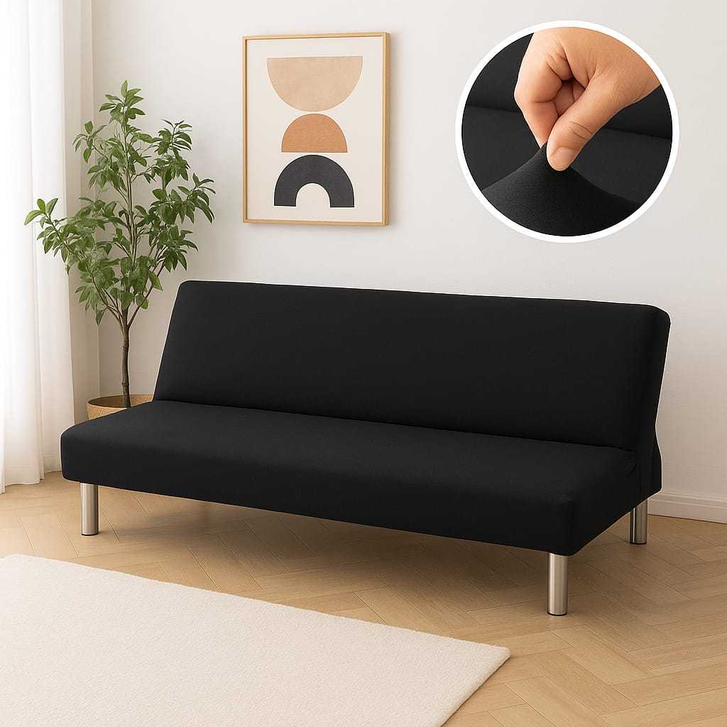 1 CAPA SOFÁ CAMA COLADINHA MALHA GEL SOFÁ SEM BRAÇO FUTON SOFA 3 LUGARES
