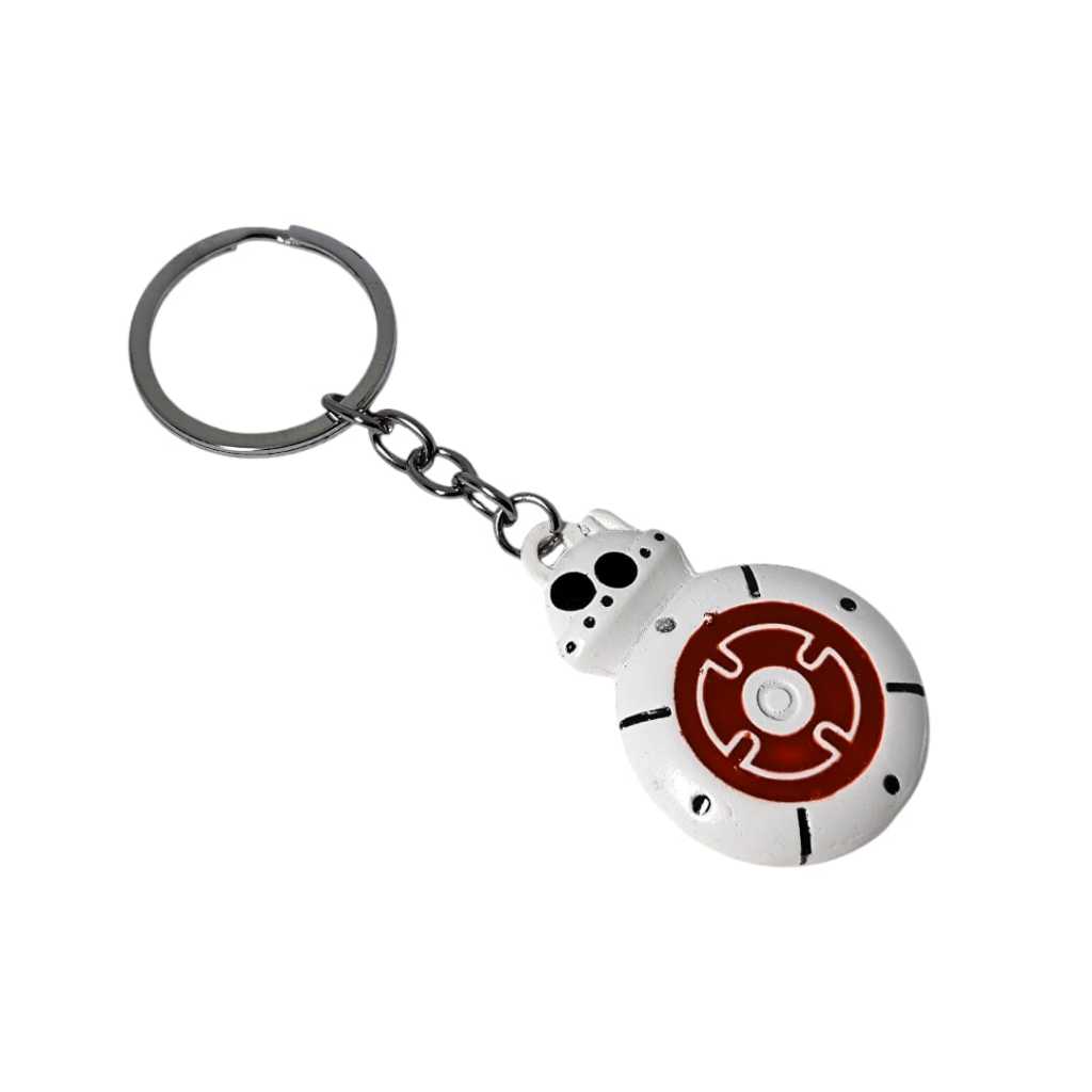 Chaveiro De Metal Robô BB-8 Filme Star Wars Para Mochila Presente