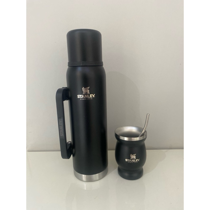 Kit garrafa térmica chimarrão/terere + Cuia + Bomba
