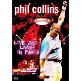 DVD Phil Collins live and loose in Paris - novo - lacrado no plastico