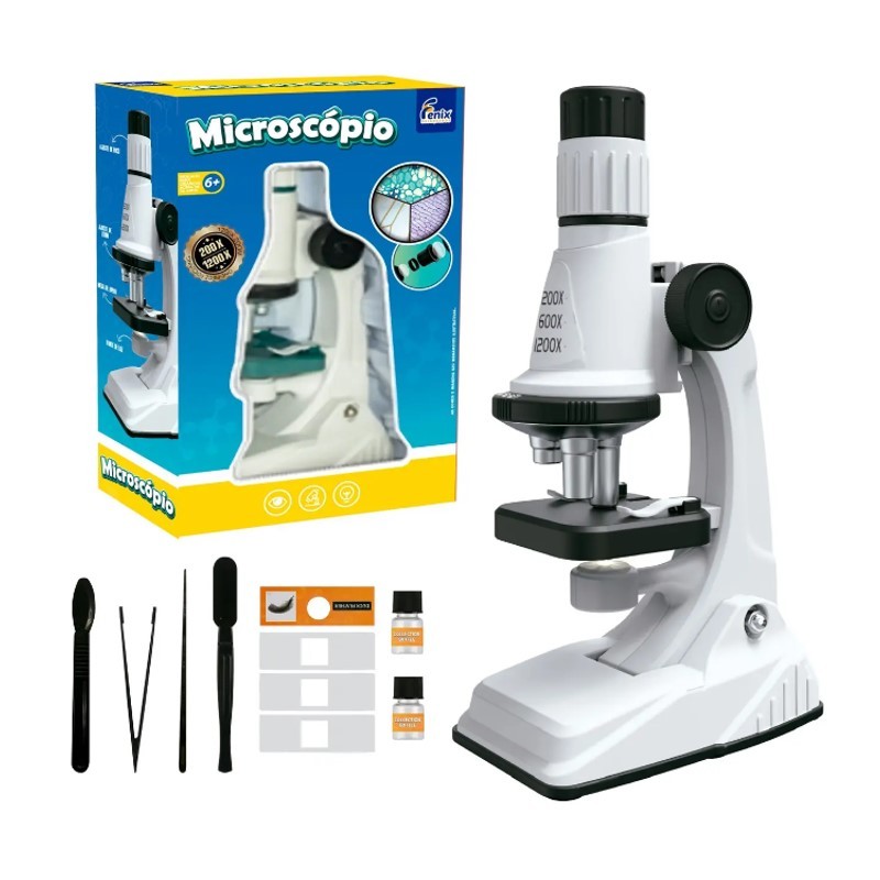 Brinquedo Microscópio Infantil - FÊNIX em Oferta na Shopee