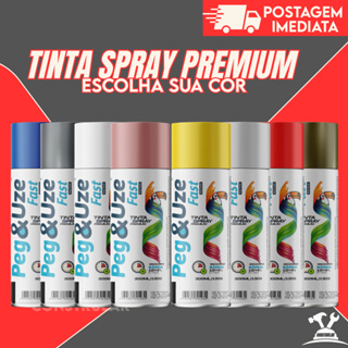 Tinta Spray Peg&Uze Premium 300ml Multiuso, Alta Cobertura, Secagem Rápida e Acabamento Profissional em Oferta na Shopee