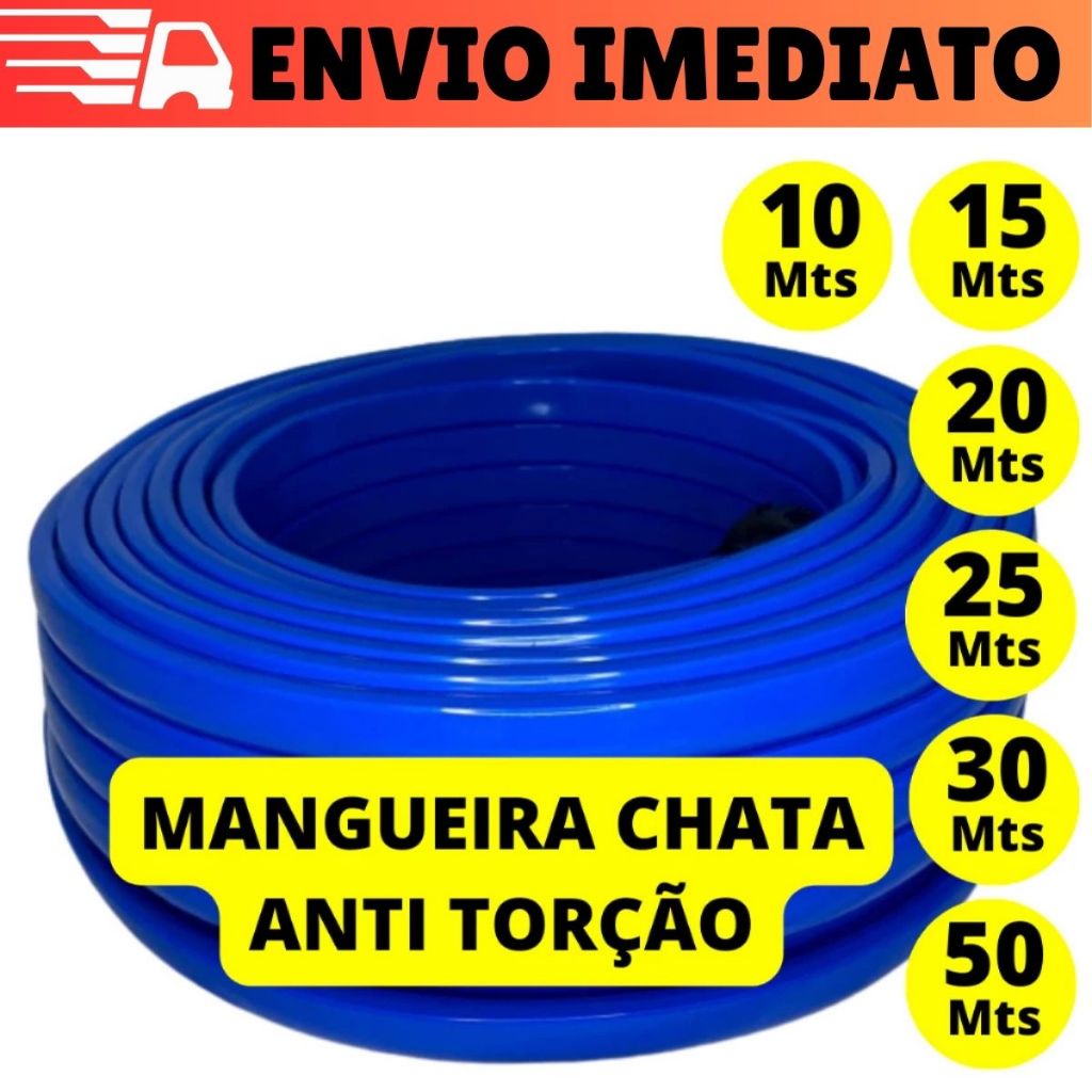 Mangueira De Jardim Anti-Torção Chata 10m15m 20m 25m 30m 50m  Anti-Dobra Antitorção Forte Não Dobra em Oferta na Shopee
