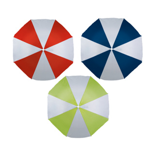 Guarda-Sol Grande 1,80m com FPS Azul/Verde/Vermelho Praia Verão em Oferta na Shopee