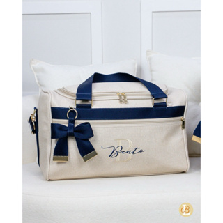Mala Baú maternidade  Lyssa Baby Personalizada em Oferta na Shopee