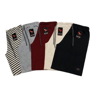 Kit 5 Bermudas Masculina Moletom Treino Academia Shorts Confortável 100% Algodão e Poliéster