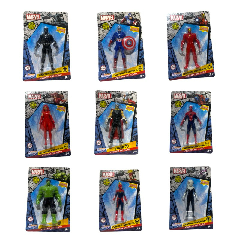 Super Heróis Marvel All Seasons 9,5cm