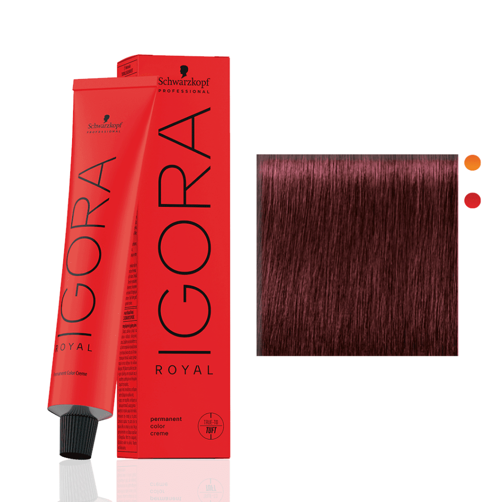 Igora Royal 5-88 Castanho Claro Vermelho Extra 60g em Oferta na Shopee