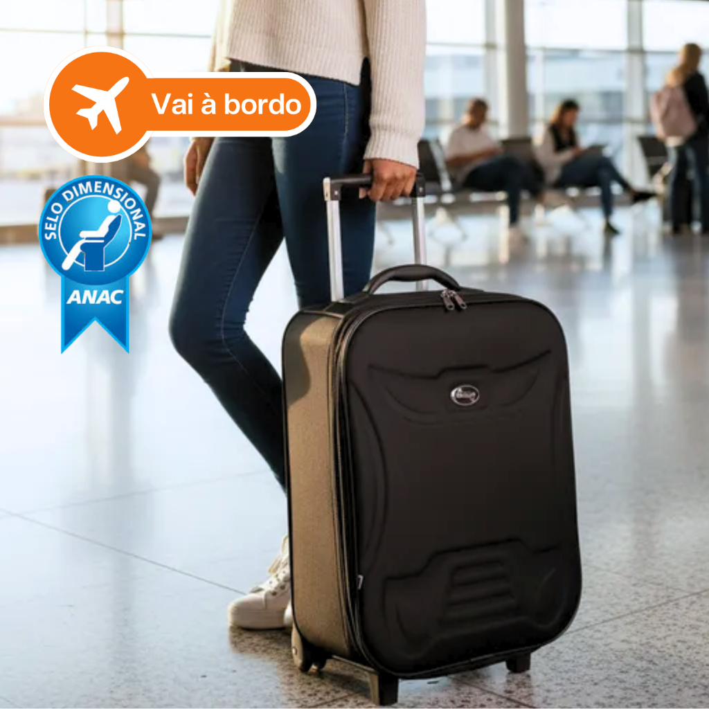 Mala de viagem P 10kg - Expansiva +30% de capacidade "Grotaferrata"