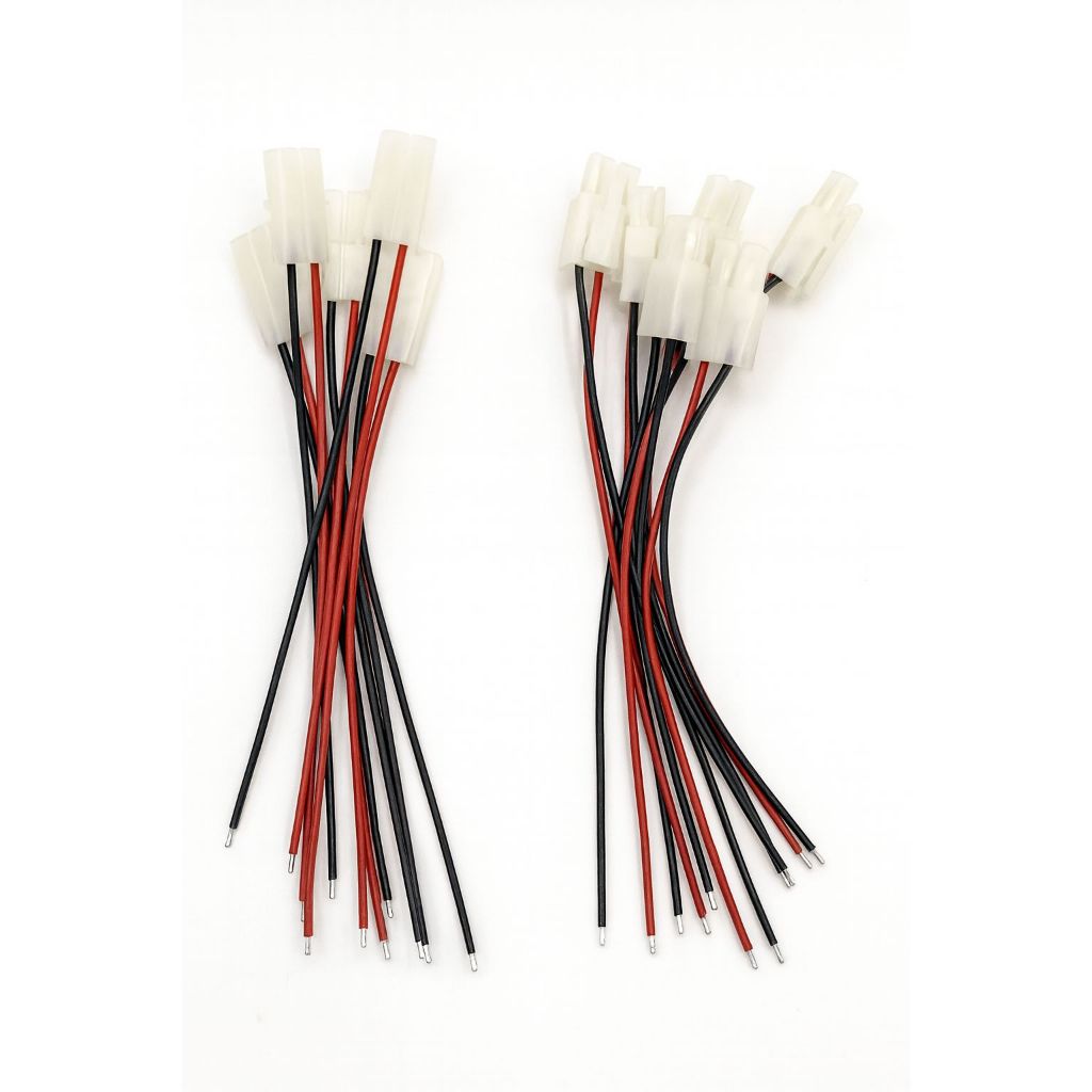 5 PARES DE CONECTORES MODELO TAMYA (MACHO + FEMEA)
