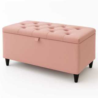 Banco Baú Recamier Sapateira Suede Puff Veludo 0,90cm Sala Quarto Solteiro em Oferta na Shopee