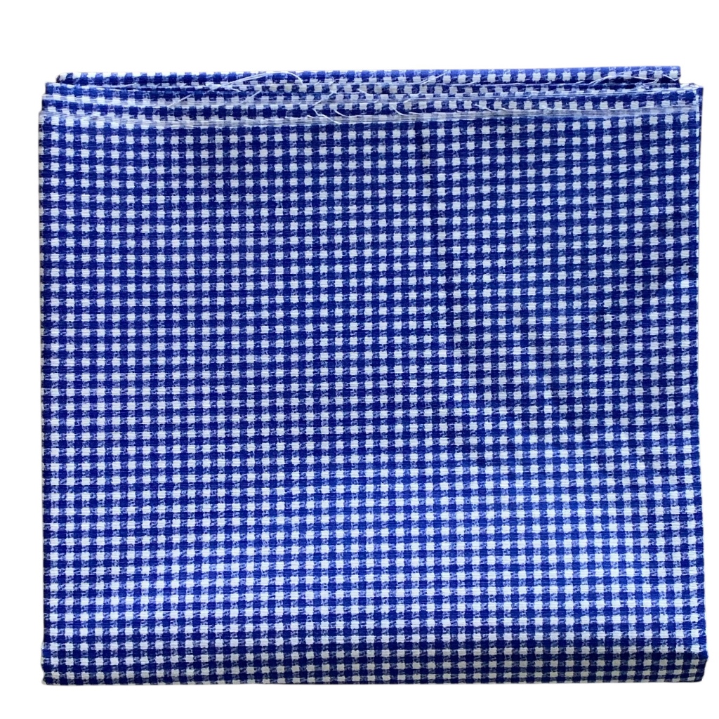 Tecido Xadrez Pequeno Estampado 50cm x 2,20 de Largura