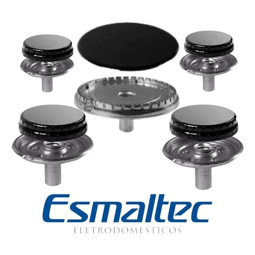 Kit Espalhadores com Sorvetes Fogao Esmaltec Agata 5 Bocas