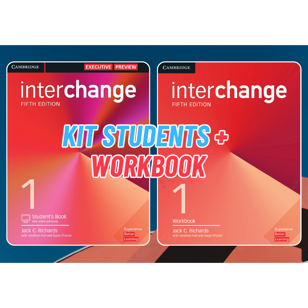 Interchange 1 (5ª Edição) Student's Book e Workbook (impresso)
