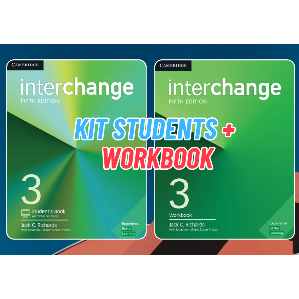 Interchange 3 (5ª Edição) Student's Book e Workbook (impresso)