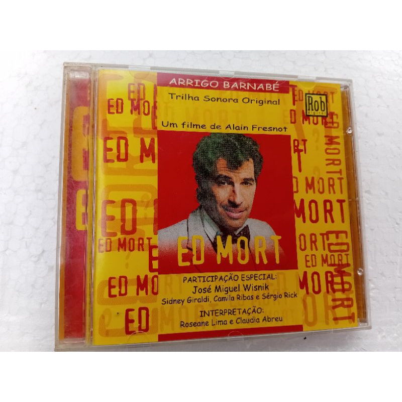 CD arrigo Barnabé ed mort perfeito estado mídia e capa