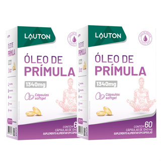 Óleo de Prímula  Premium Lauton - Prensado a frio - Kit 2 em Oferta na Shopee