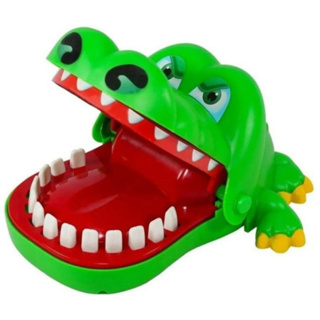 Jogo Jacaré Morde Dedo Crocodilo Dentista Verde em Oferta na Shopee