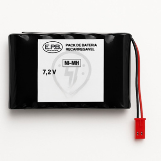 Pack Bateria 7,2v Aa 2700mah Jst Bec em Oferta na Shopee