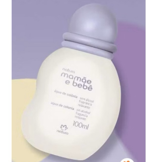 colônia mamãe e bebê colônia 100ml  natura