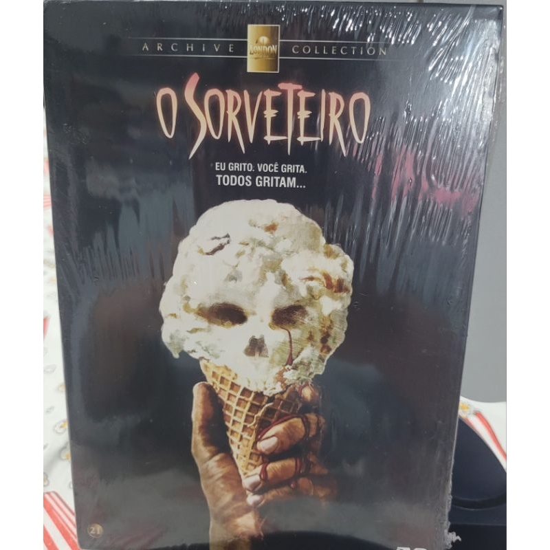 Box DVD O Sorveteiro (Ice Cream Man),Lacrado