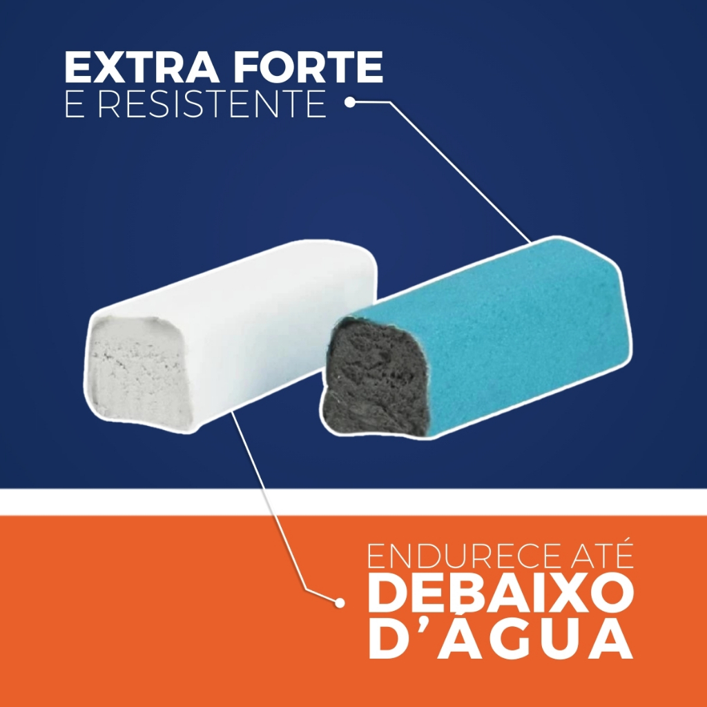 Durepoxi Cola Epoxi Massa Epoxi Adesivo 50g ou 100g Original Loctite Seca até embaixo da agua · foto 2