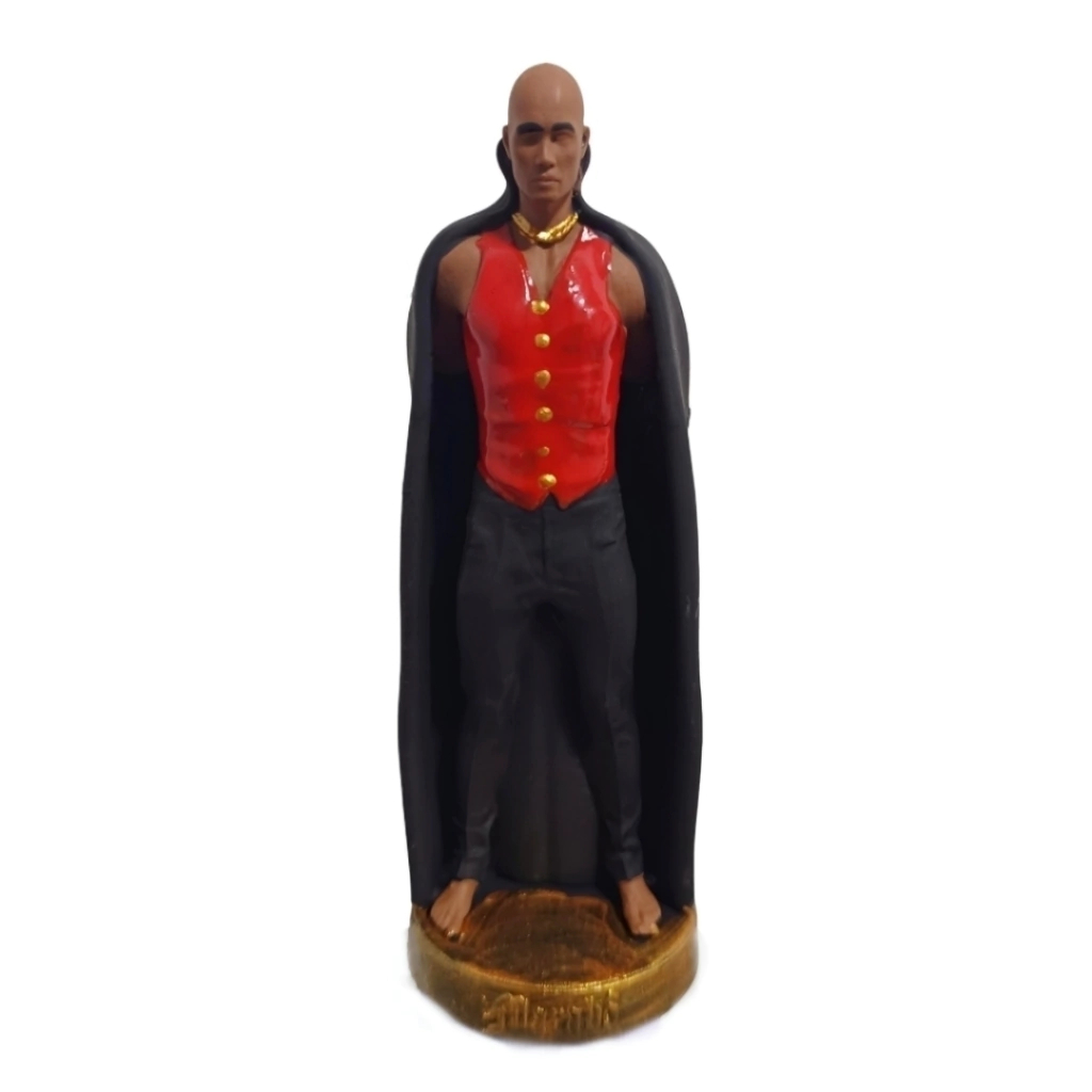 Imagem Estatueta 20cm Exu Marabô Umbanda - Impressão 3D