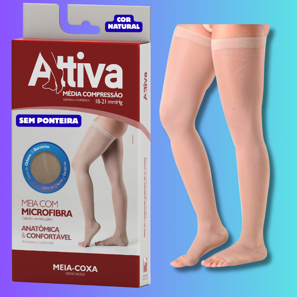 Meias Elasticas de Média Compressão: Onde Comprar | BuscaProdutos