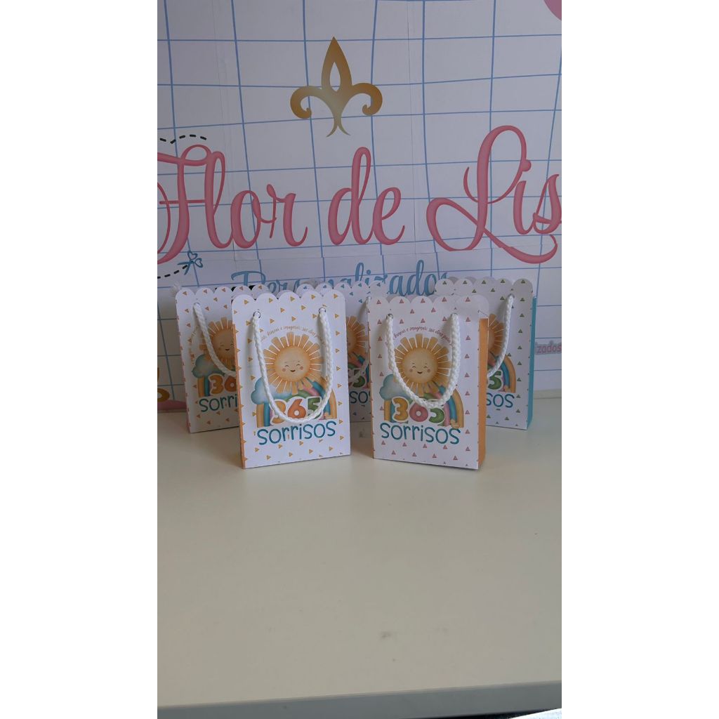 KIT10 sacolinhas personalizadas-lembrancinhas de aniversário-festas infantis e comemorações