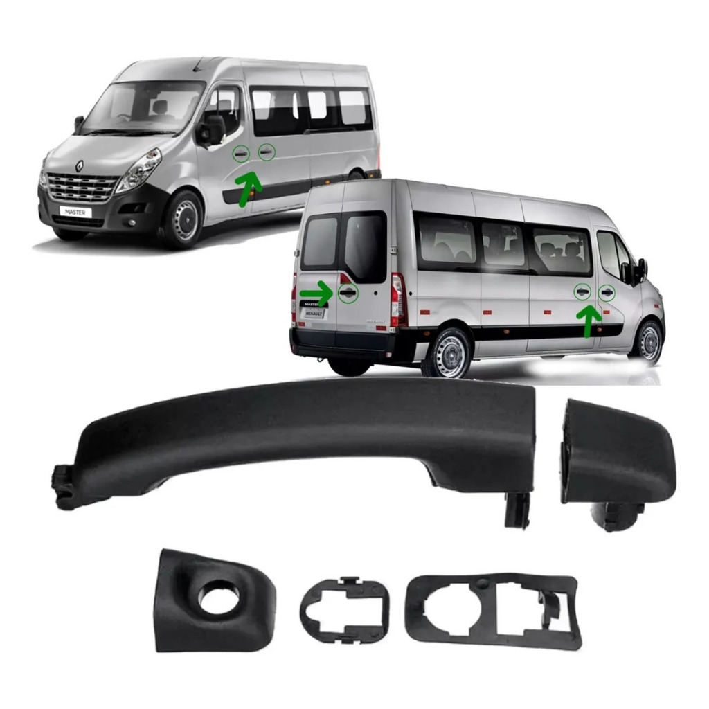 Maçaneta Externa Da Porta Renault Master 2014 2015 2016 20