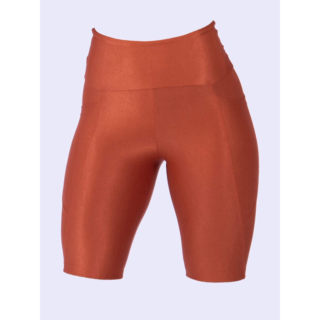 Short Leg Bermuda Feminina de Poliamida Wonder Lush em Oferta na Shopee