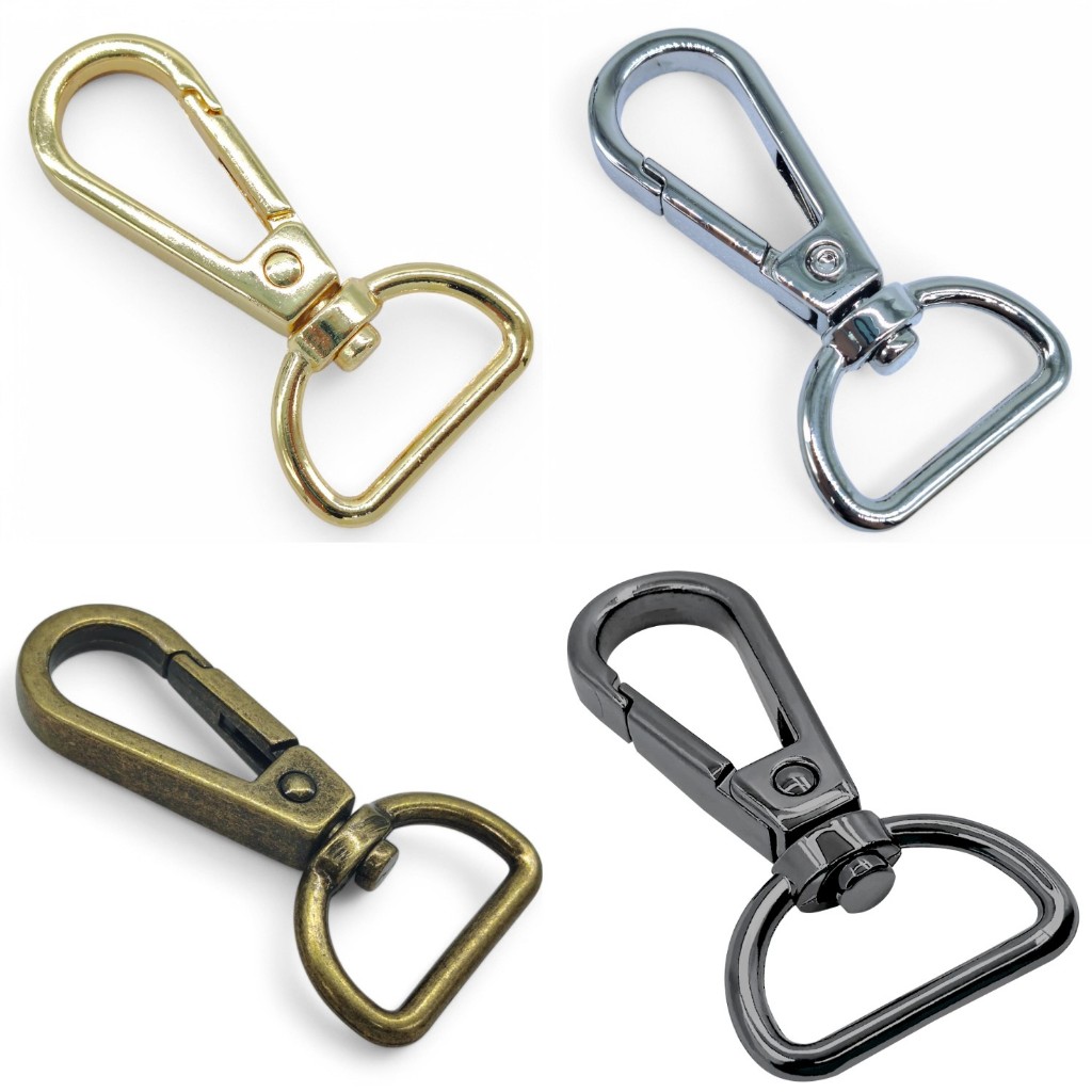 Mosquetão Para Bolsa 20mm 10 Und para artesanato e Crochê em Oferta na Shopee