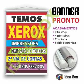Banner XEROX IMPRESSÃO Super Promoção (cod 202) em Oferta na Shopee