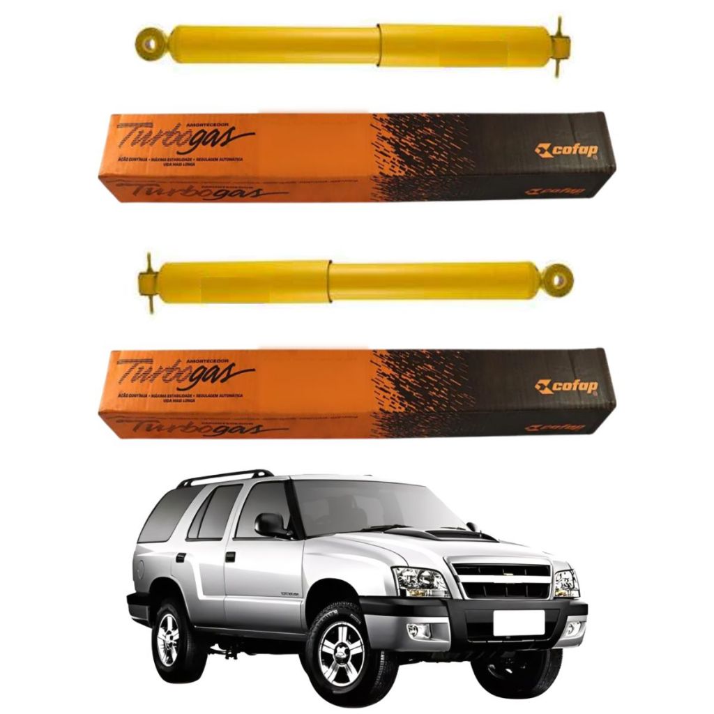 PAR AMORTECEDOR TRASEIRO BLAZER 4X2 1995 A 2012 ORIGINAL COFAP