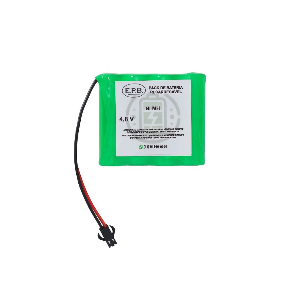 Bateria 4,8v 2700mah Tamanho Aa Smp-02 em Oferta na Shopee