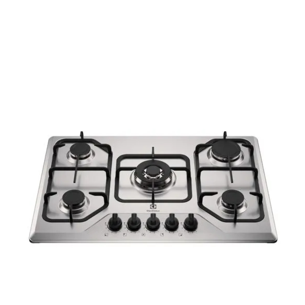 Cooktop 5 Bocas a Gás Electrolux, Grades Ferro Fundido, Acendimento Automático Bivolt