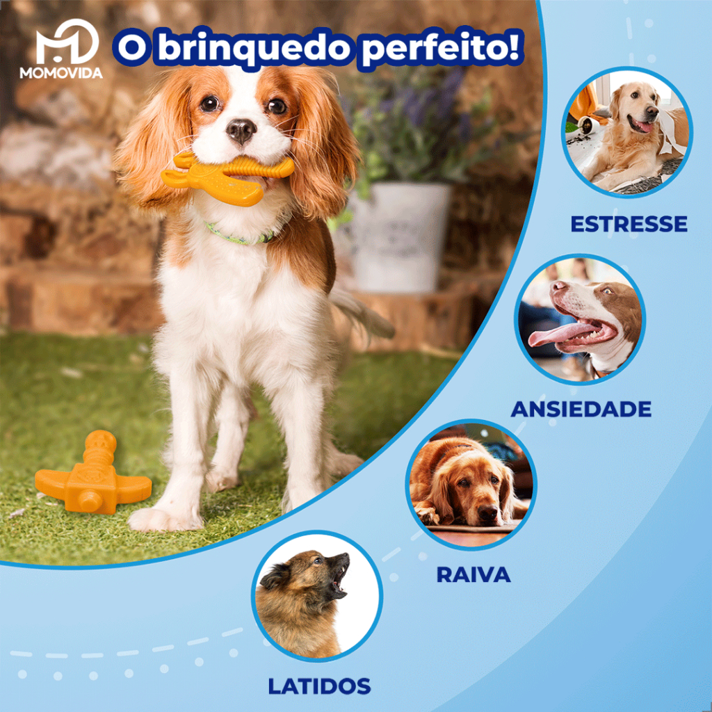 Brinquedo Pet Momovida de Ferramentas Limpa os Dentes e Alivia Estresse de Cães Animais de Estimação em Oferta na Shopee