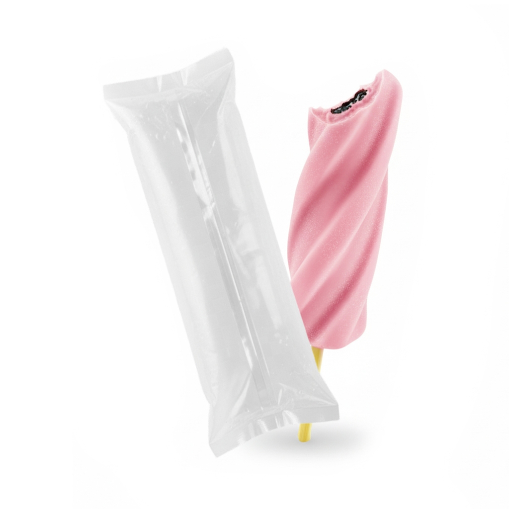 Embalagem Transparente 45g Para Picolé/Ituzinho/Sacolé/Sorvete Palito Saquinho