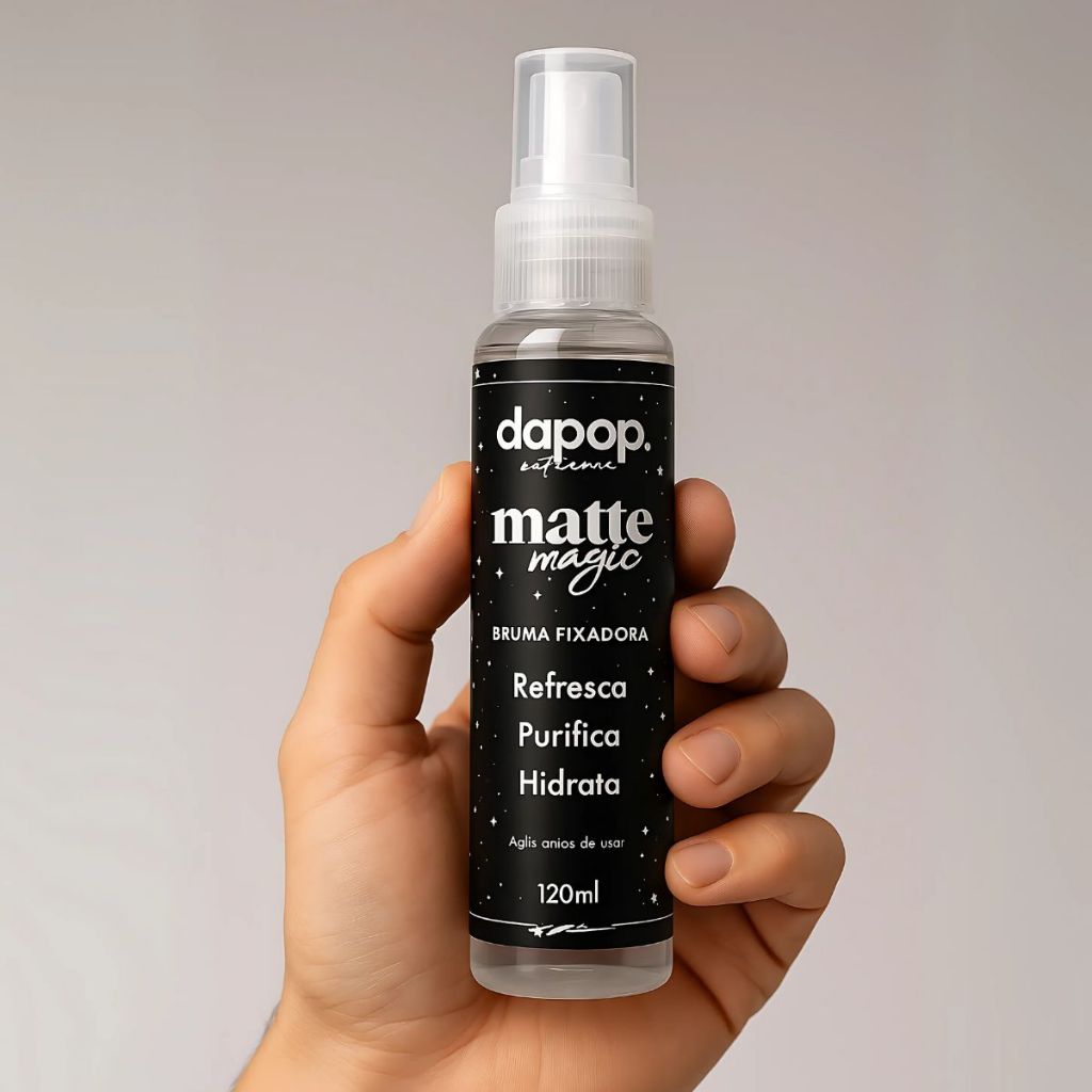 Bruma Fixadora Facial Matte Magic Dapop - 120ml
