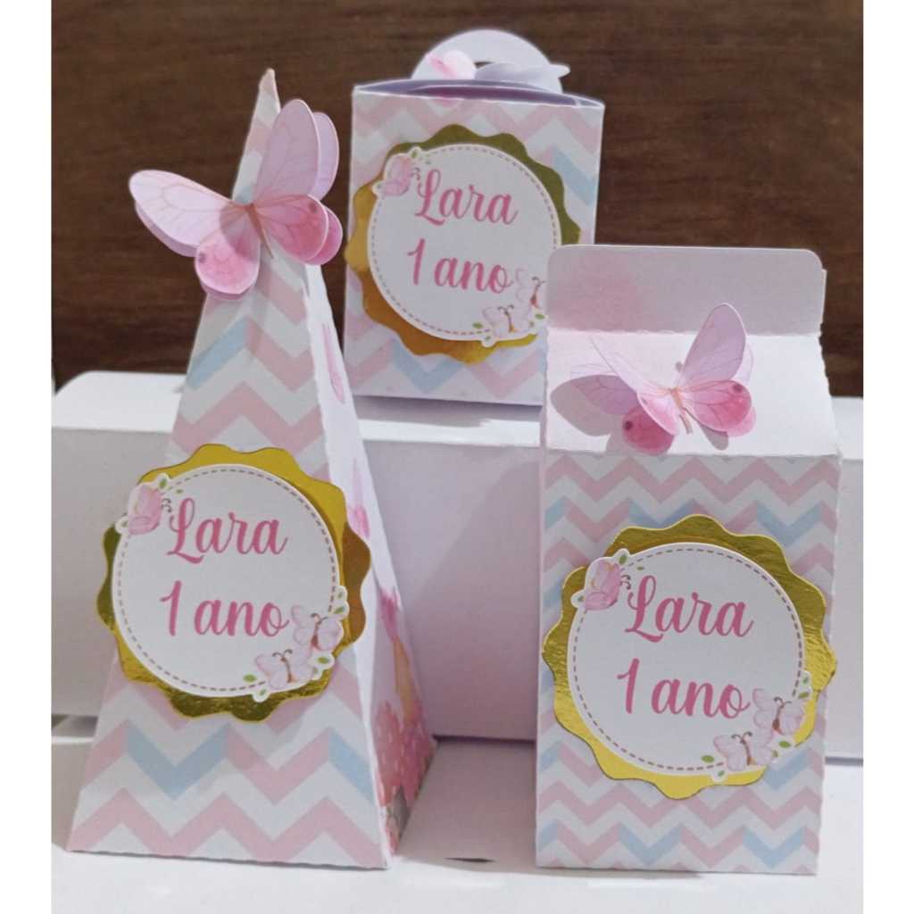 Kit Personalizado Jardim das Borboletas/Kit lembrancinha/Kit Jardim Encantado