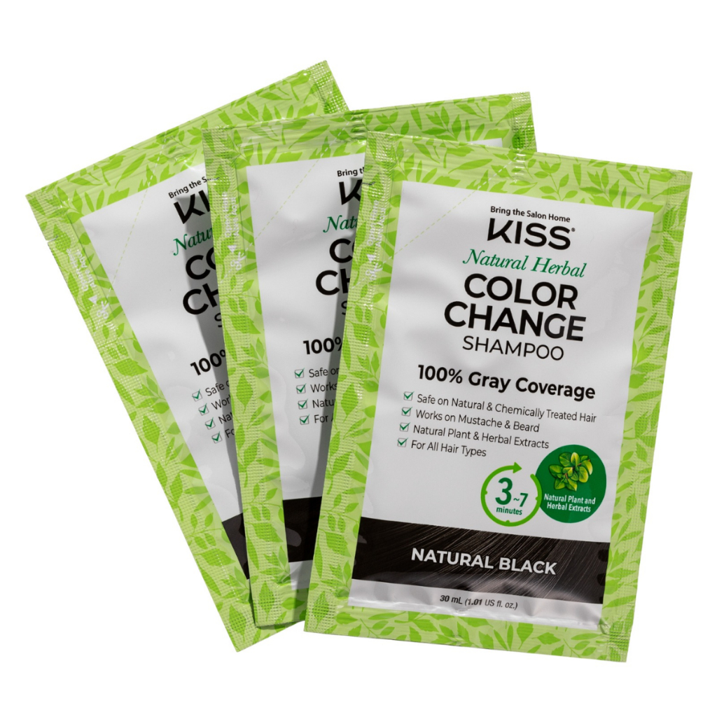 SHAMPOO TONALIZANTE COLOR CHANGE PRETO - KISS NEW YORK — imagem 2 de 2