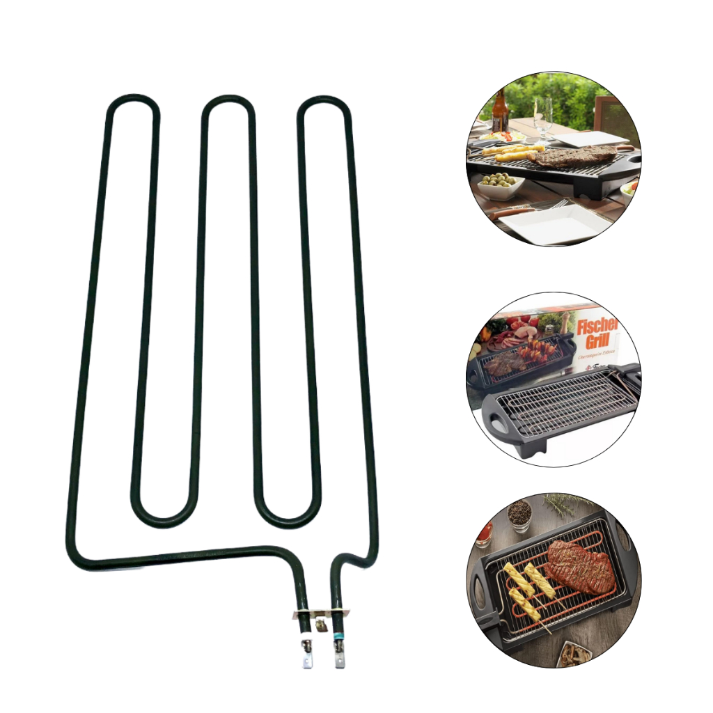 Resistência Para Churrasqueira Elétrica Fischer Grill 4513 1800w 110v