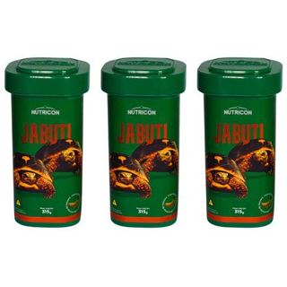 Kit 3 Unidades Ração Jabuti 315g Nutricon em Oferta na Shopee
