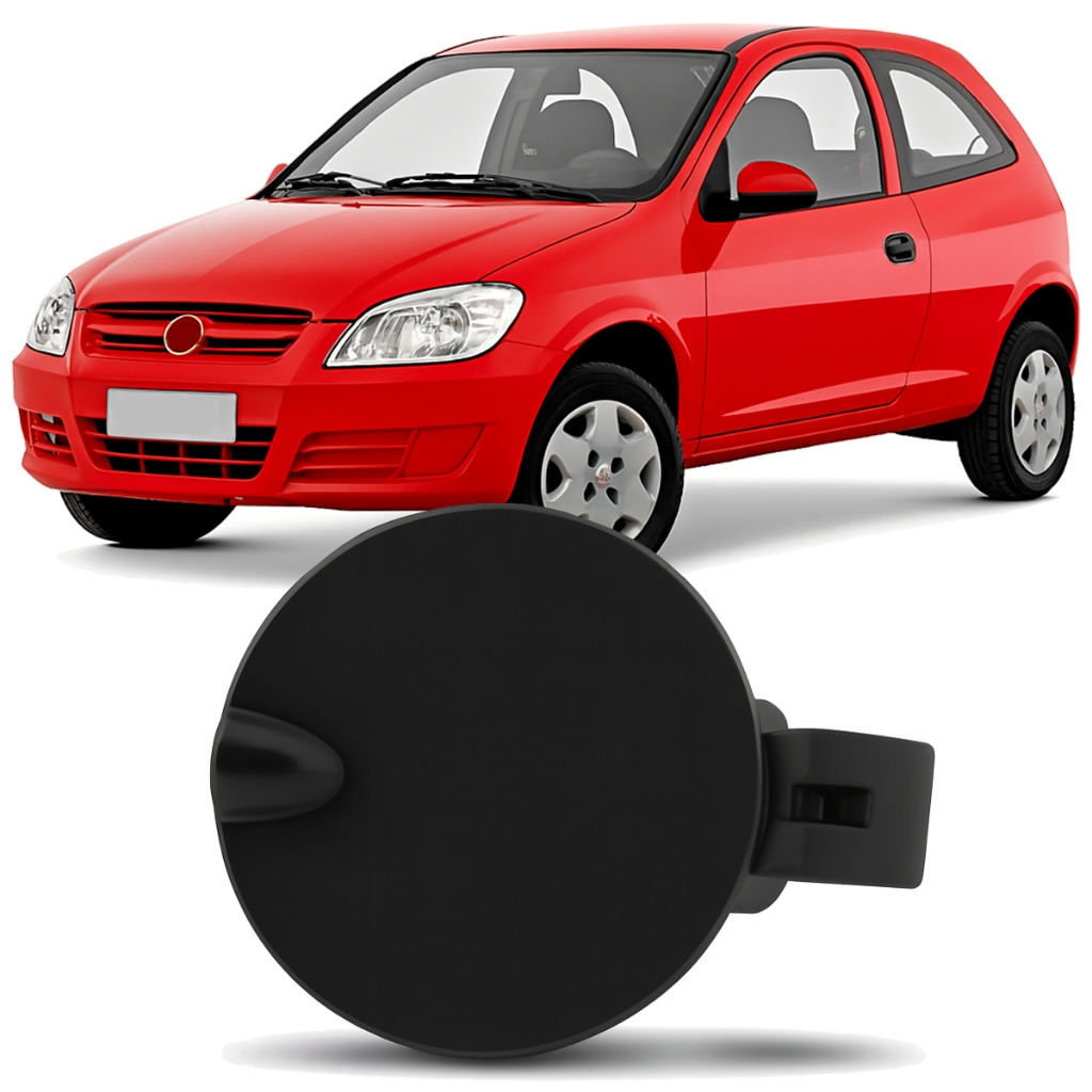 Tampa Tanque Combustível Celta 2000 a 2014 Portinhola Preto