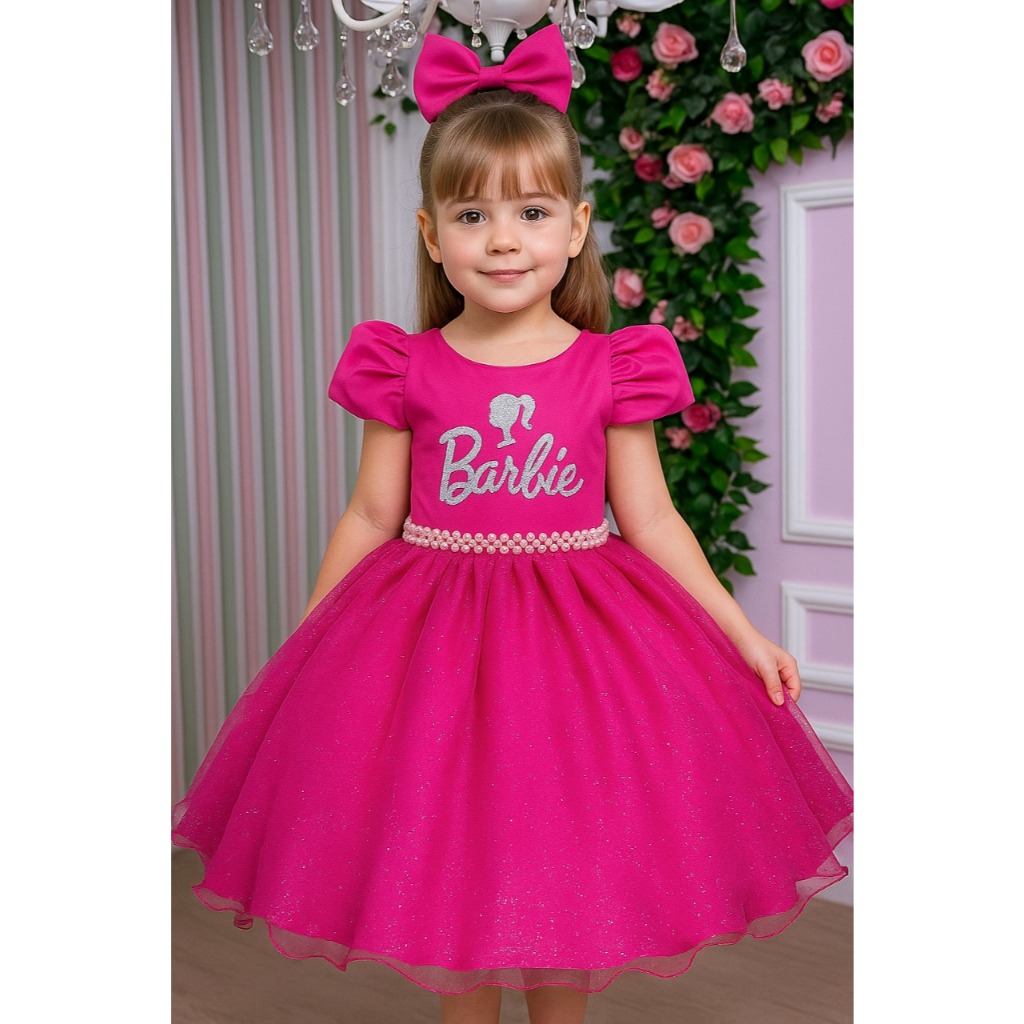 Fantasia de Barbie Infantil em Oferta Shopee 2025