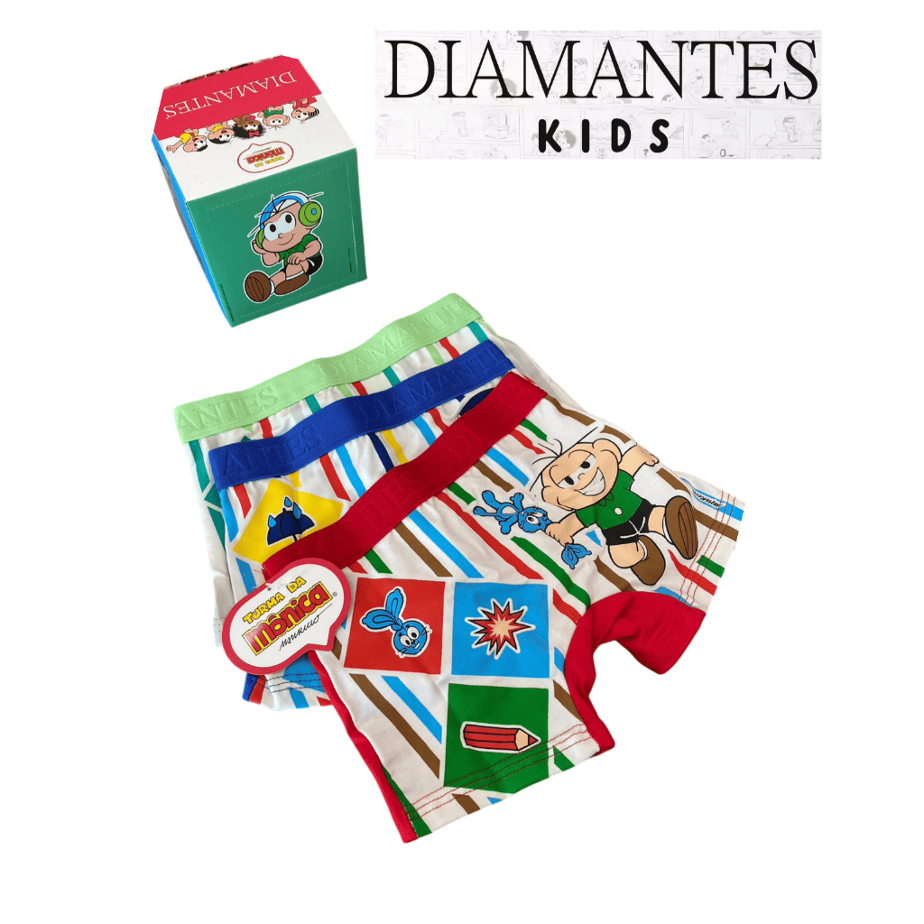 Cuecas Infantil Diamante: Onde Comprar | BuscaProdutos