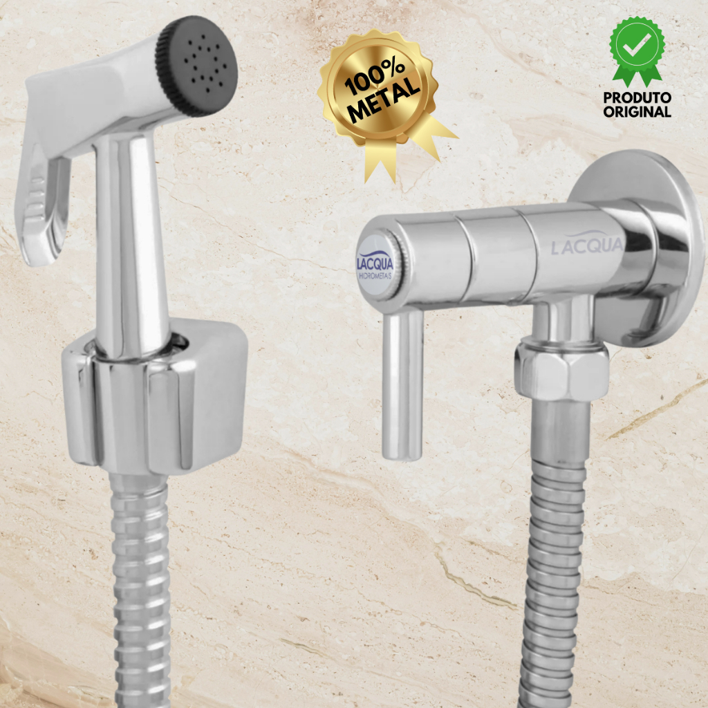 Ducha Higiênica Luxo em Metal 100% para Banheiro em Oferta na Shopee