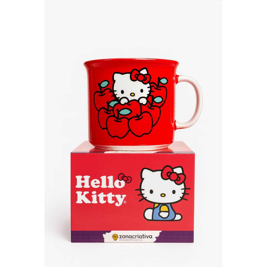 CANECA HELLO KITTY ZONA CRIATIVA em Oferta na Shopee