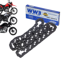 Corrente Comando Motor Ww3 Honda Cg 160 Bros 160 Xre 190 (98 Elos)