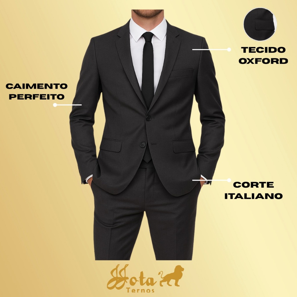 Ternos Masculino de Alta Qualidade/ Com Entrega para todo Brasil — imagem 2 de 2